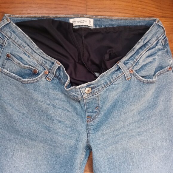 ABERCROMBIE & FITCH maternity the ankle straight jeans (12S/31) - Picture 7 of 15